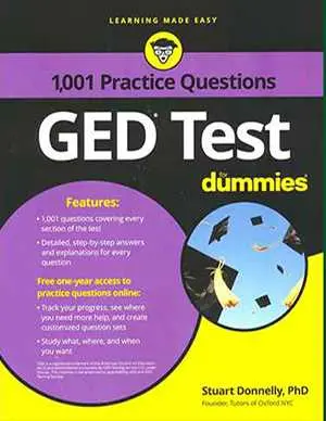 1001 Practice Questions GED Test For Dummies
